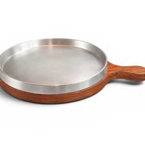 Plancha Churrasco Grande 25.5 diametro x 2 cm alto